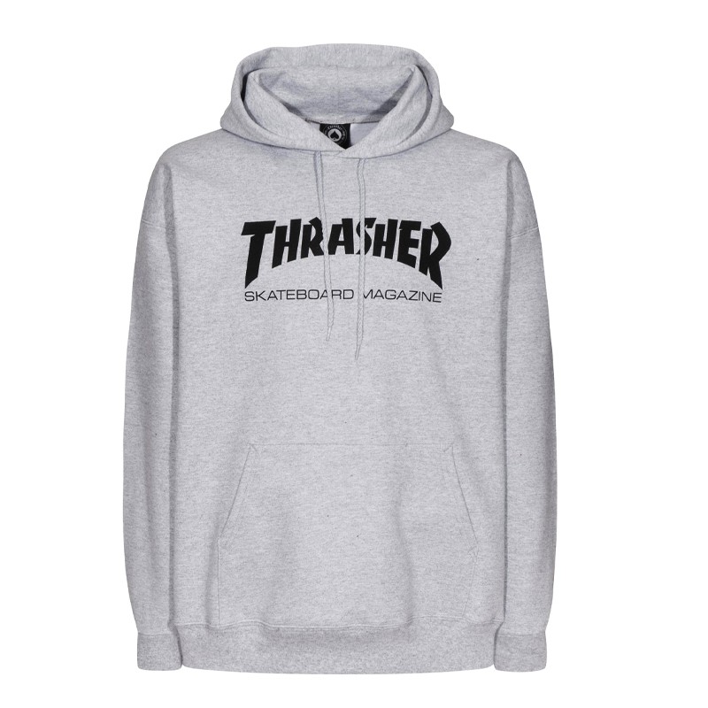 thrasher pull gris