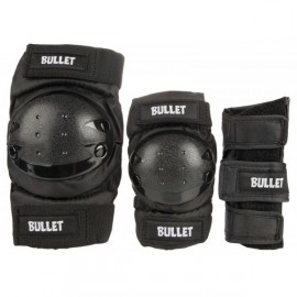 Pack de protection Bullet pour enfant (junior combo) noir
