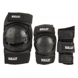 Bullet, Set de protections skateboard Bleu Enfant