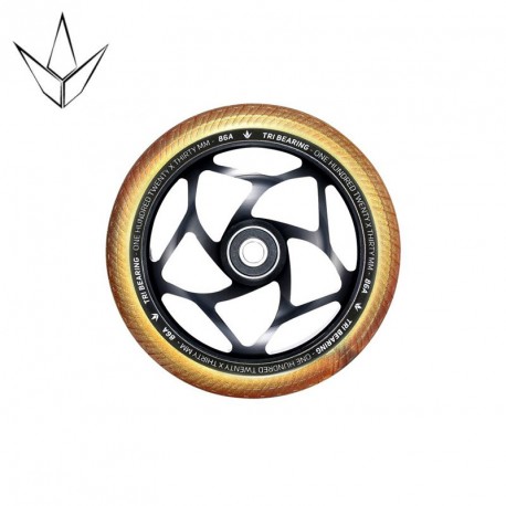 Roue 120 mm blunt gold