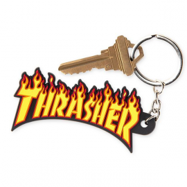 THRASHER KEYCHAIN FLAME