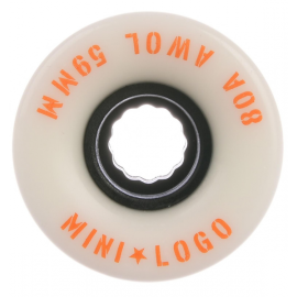 MINI LOGO WHEELS (JEU DE 4) 59MM AWOL 80A