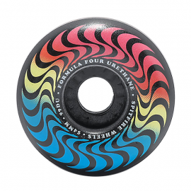 SPITFIRE WHEELS (JEU DE 4) 54MM F4 99D TRIPPY SWIRL RAD BLK