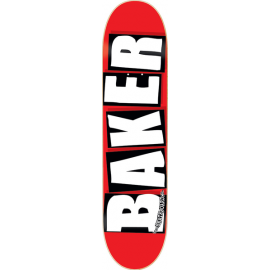 BAKER DECK BRAND LOGO WHITE 8.25 X 31.75