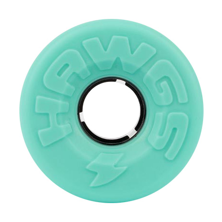 HAWGS WHEELS (JEU DE 4) 63MM EASY 78A OCEAN TEAL
