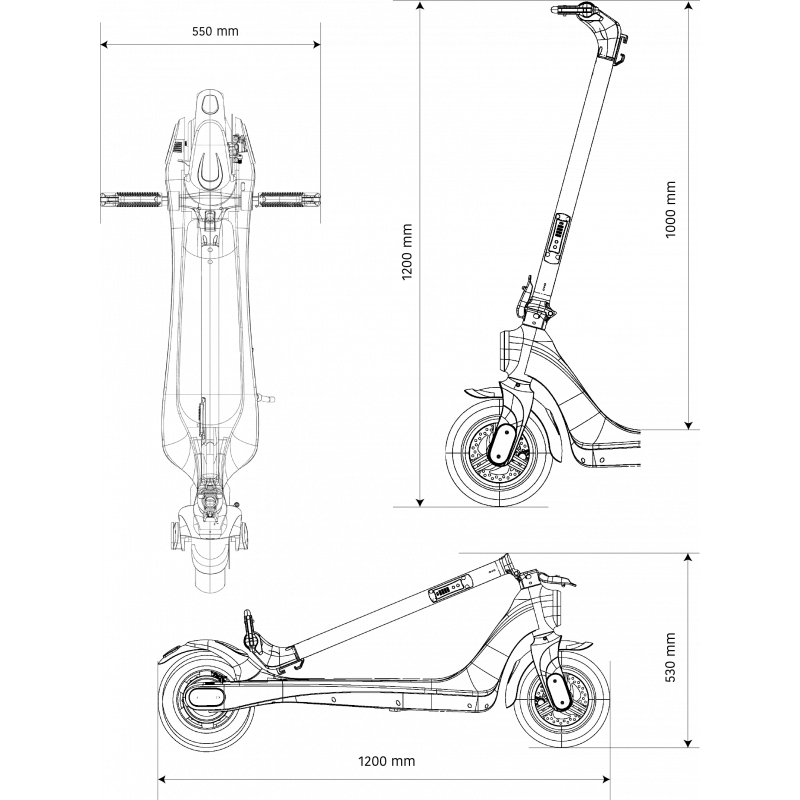 Trottinette électrique - XR-500