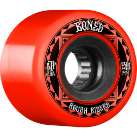 BONES WHEELS (JEU DE 4) ATF 59MM ROUGH RIDERS RUNNERS BLACK