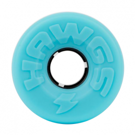 HAWGS WHEELS (JEU DE 4) 63MM EASY 78A OCEAN TEAL