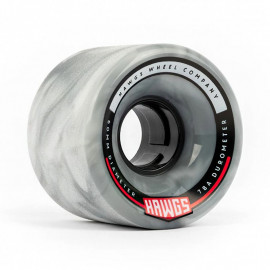 HAWGS WHEELS (JEU DE 4) 60MM CHUBBY 78A GRAY